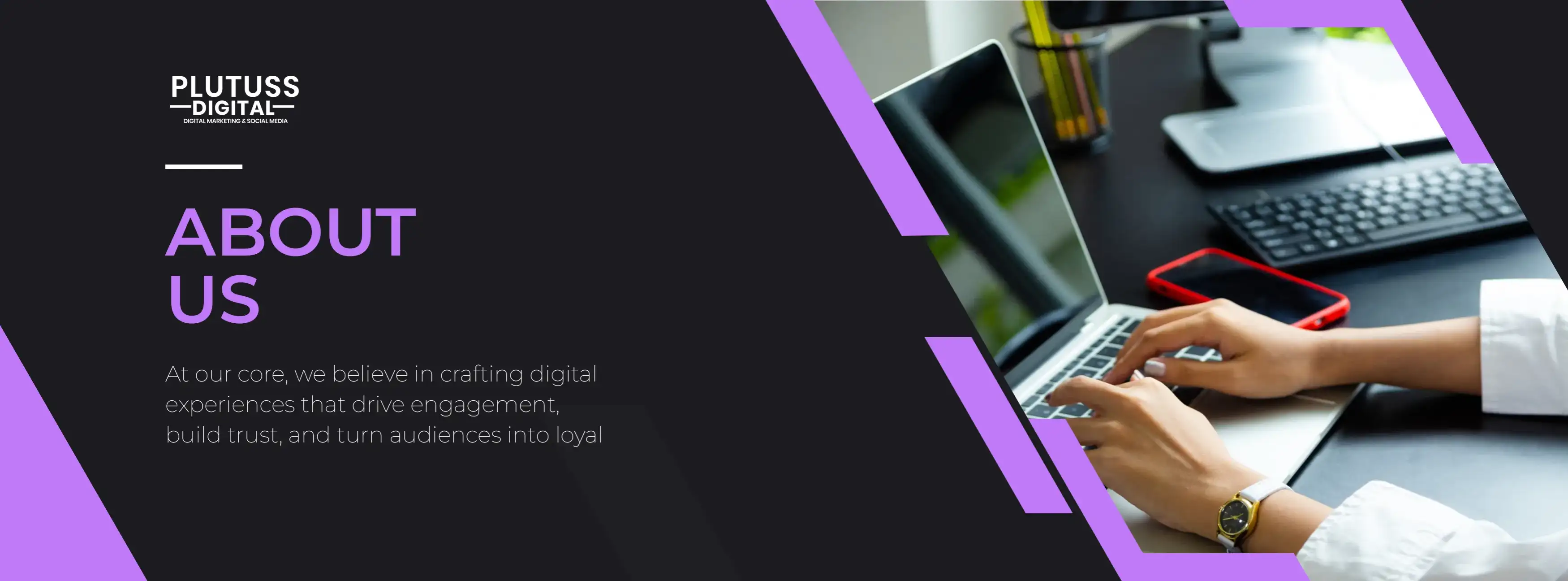 Team of digital marketing experts at Plutuss Digital